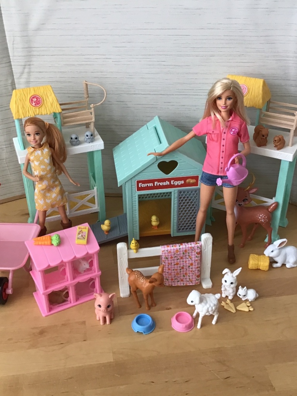 Barbie Dolls and Animals